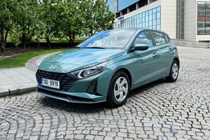 Rental car in Prague Hyundai i20 mt new